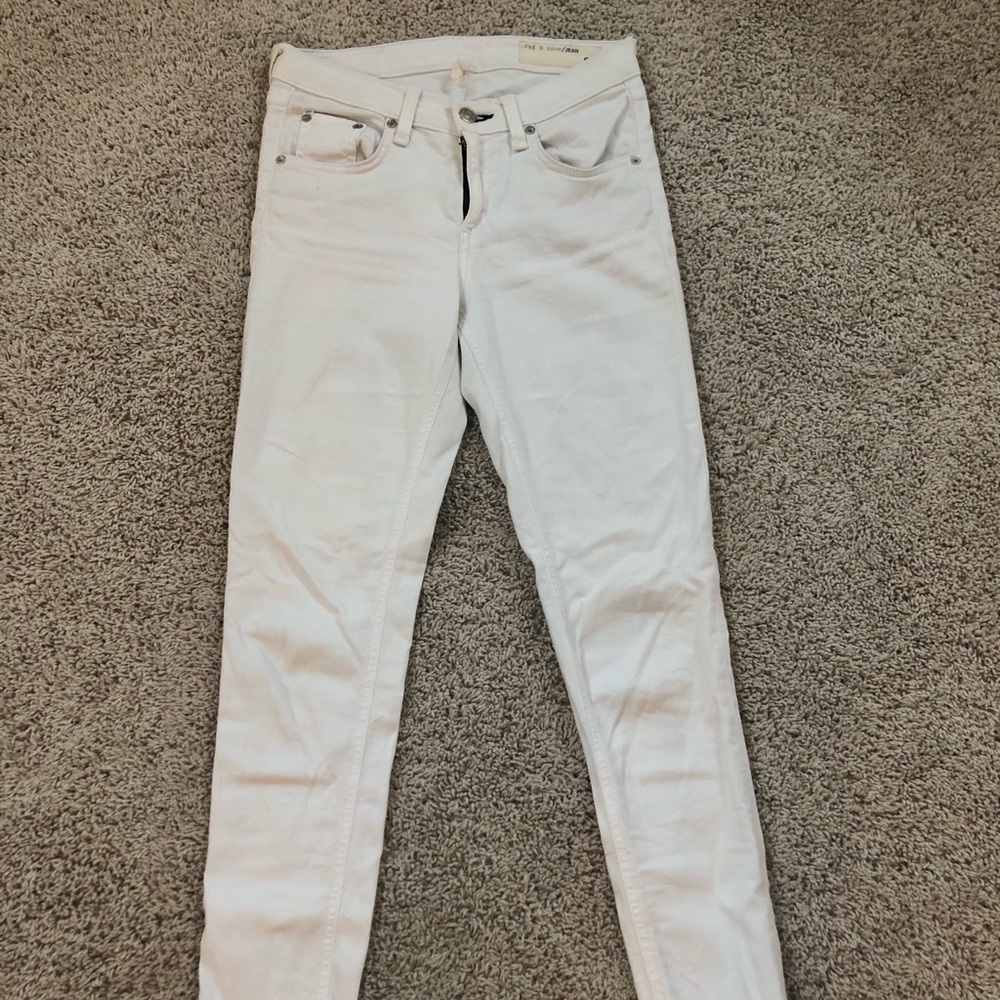 Rag & Bone White Jeans